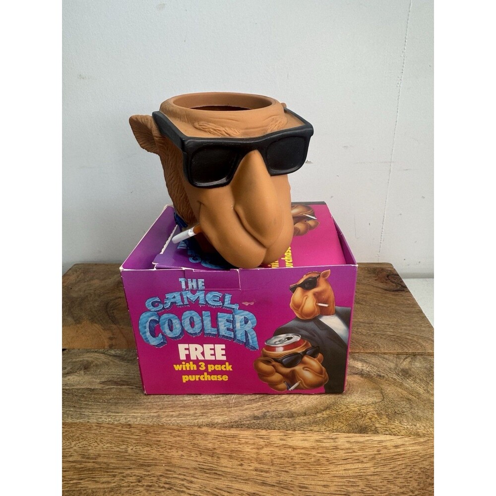 Vintage CAMEL Mandarin Mint Original box Camel Can Holder New
